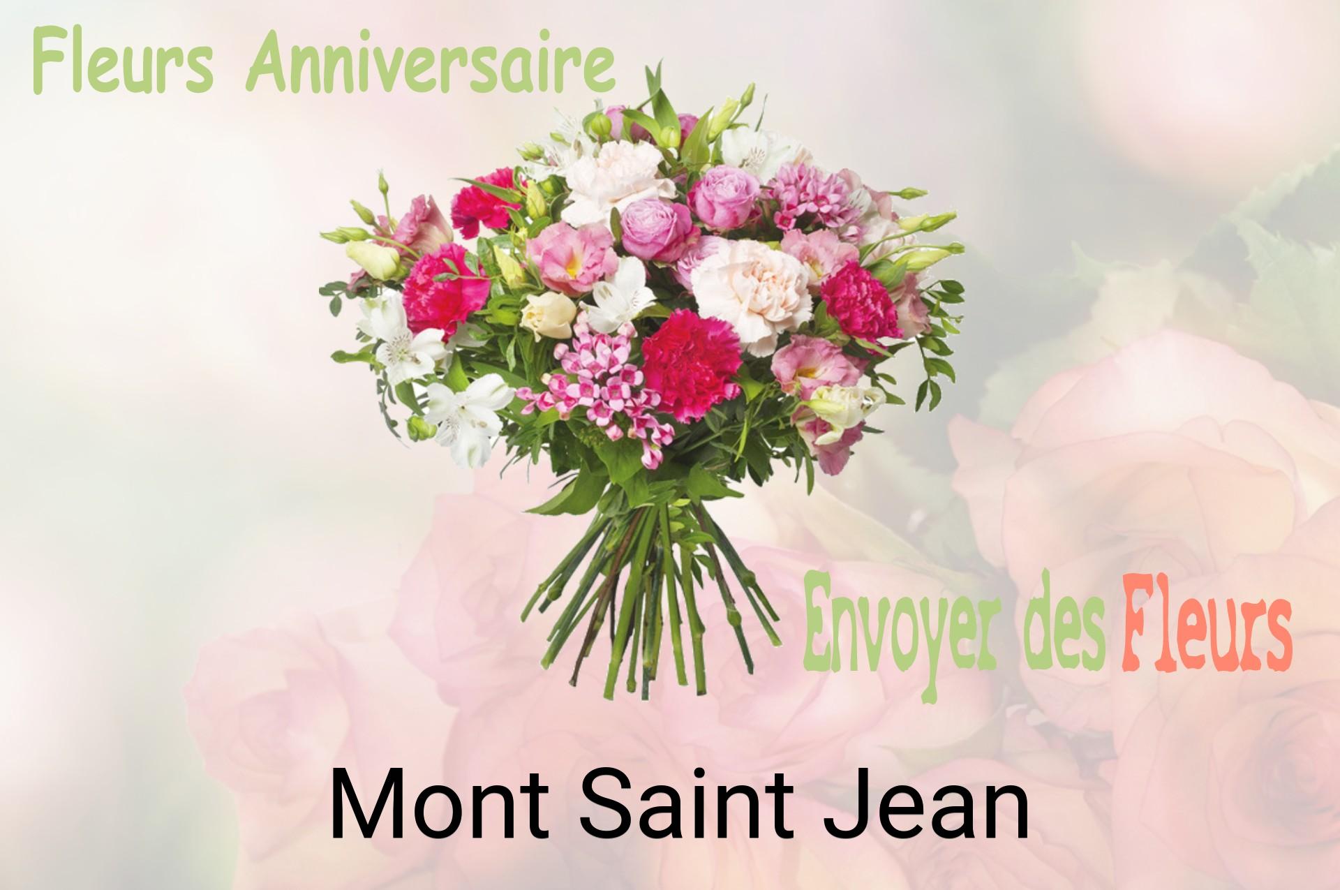 Bouquet de fleurs d’anniversaire livré à Mont-Saint-Jean