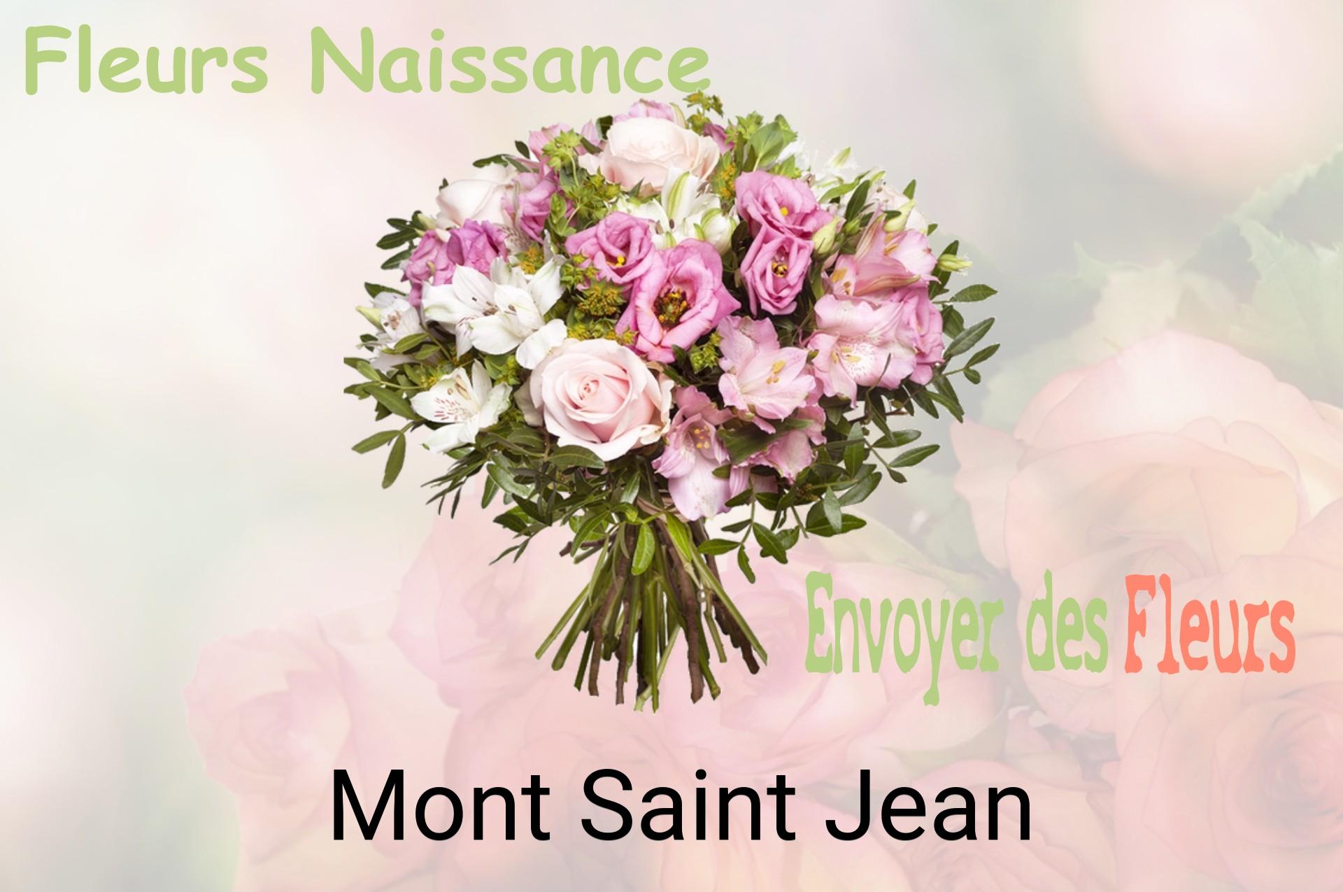 Bouquet de fleurs de naissance livré à Mont-Saint-Jean